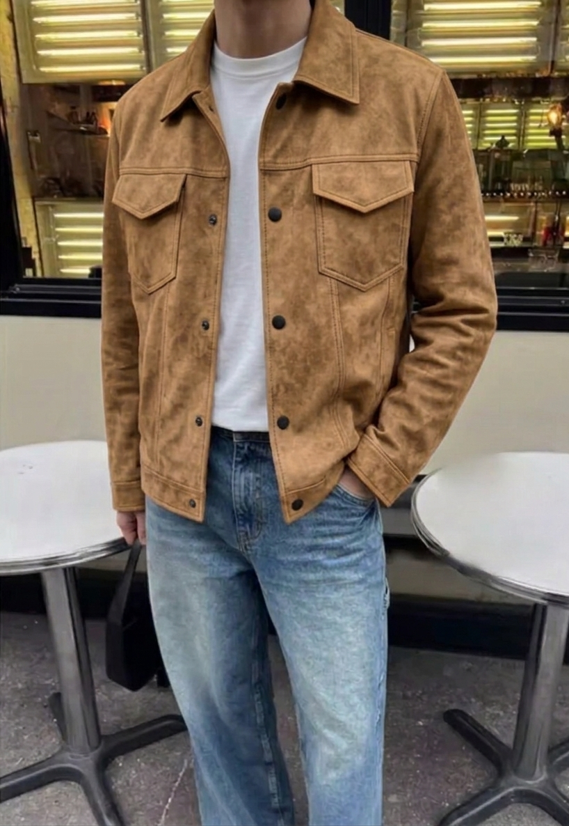 EB | Vintage-Wildlederjacke