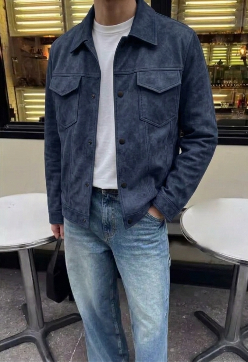 EB | Vintage-Wildlederjacke
