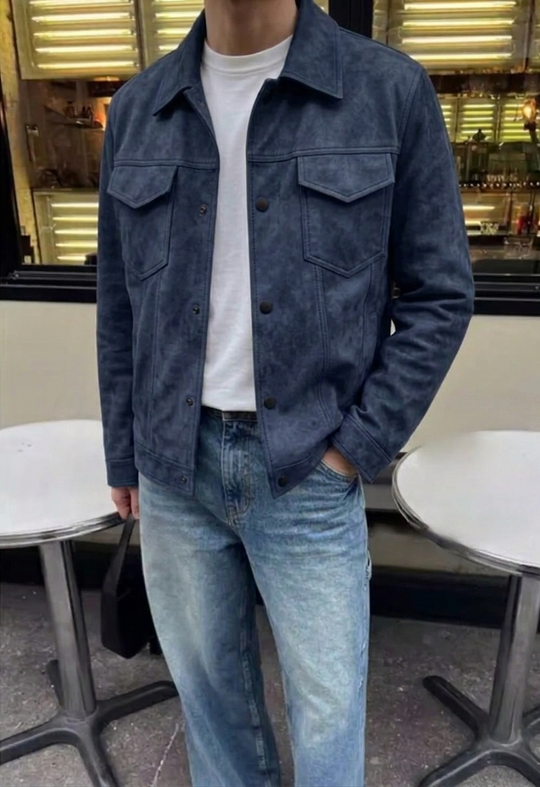 EB | Vintage-Wildlederjacke