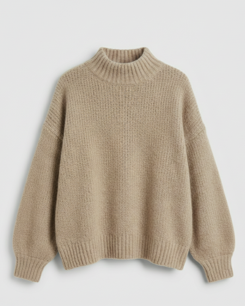 Flauschiger Oversize Pullover Damen | EB