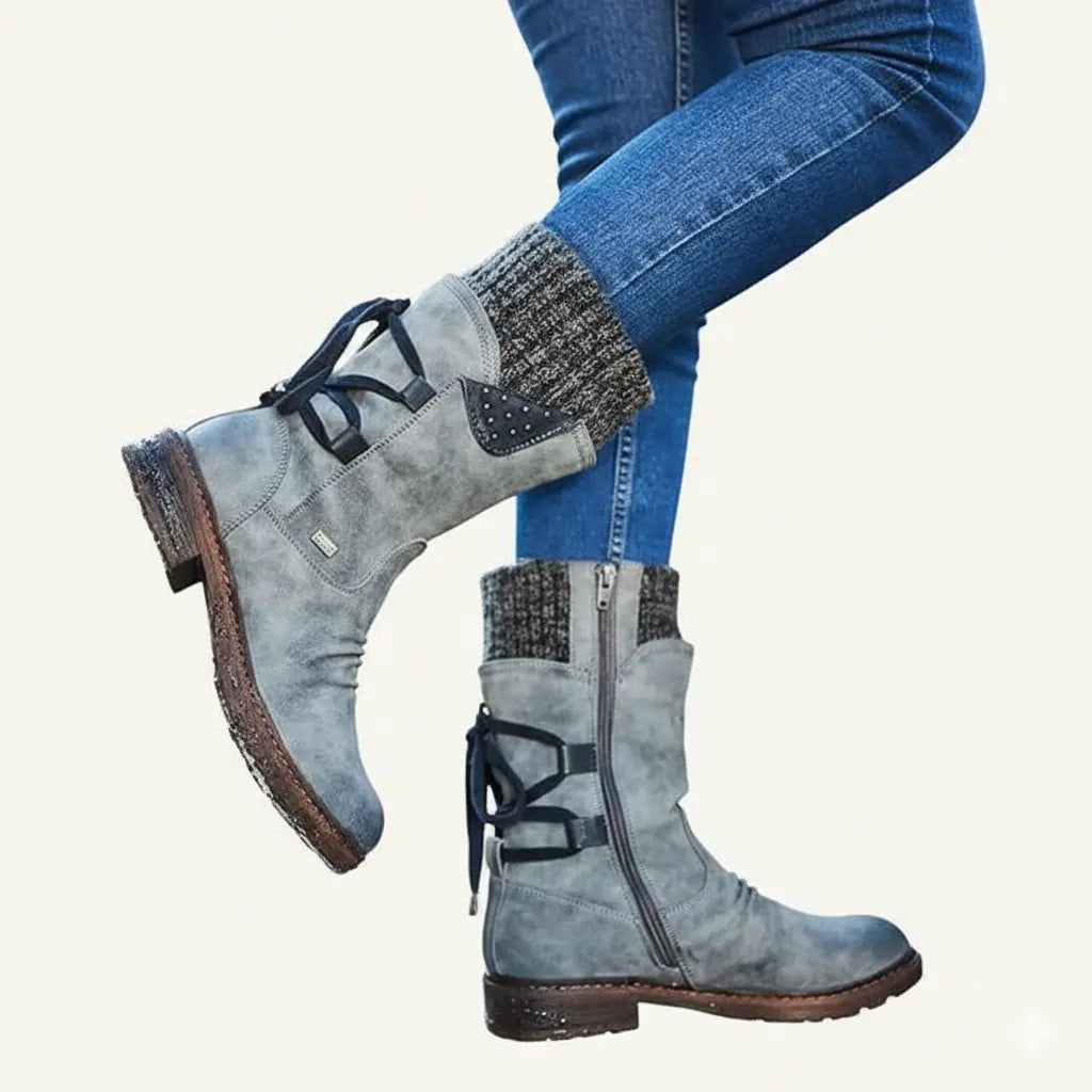 EB | Niedrigabsatz-Winterstiefel für Frauen – Bequemes & Warmes Design