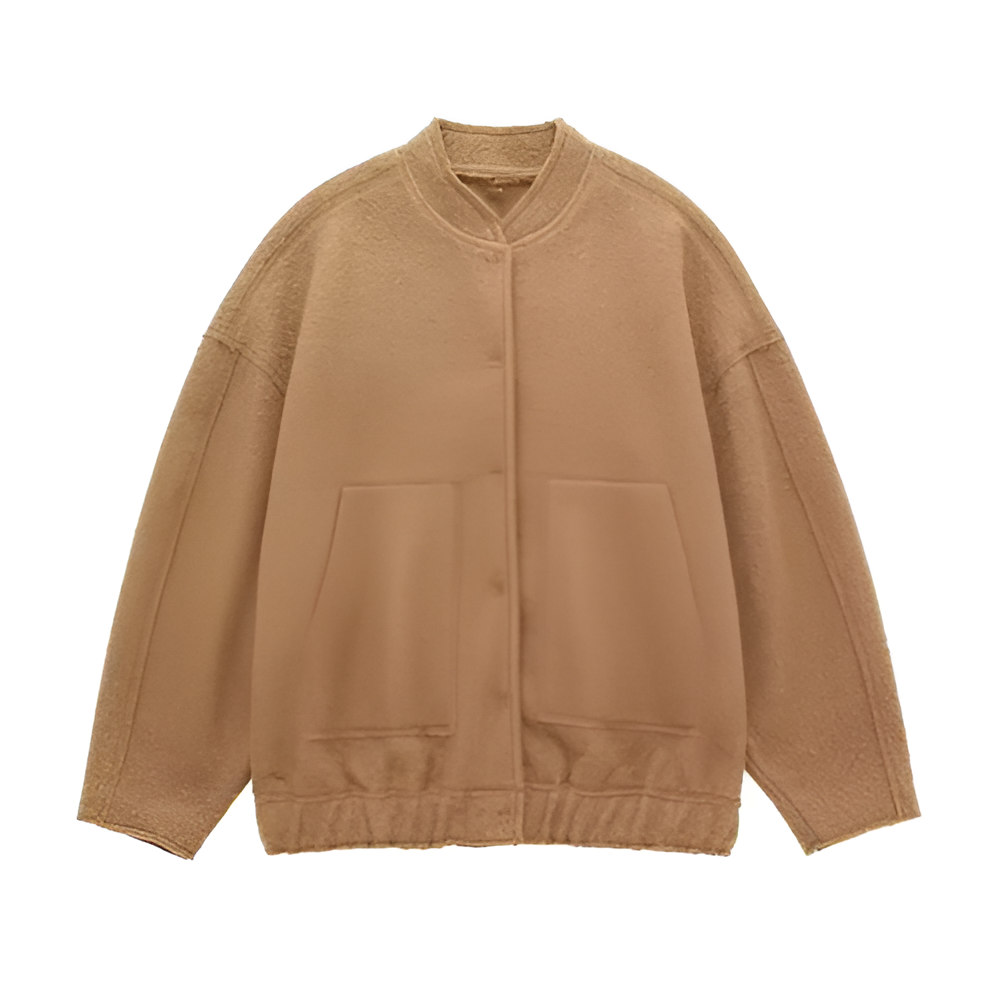 EB | Übergroße Damen Winter Aviator Jacke