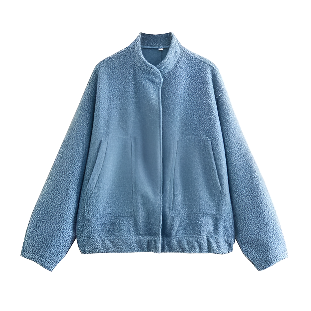 EB | Übergroße Damen Winter Aviator Jacke