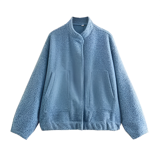 EB | Übergroße Damen Winter Aviator Jacke