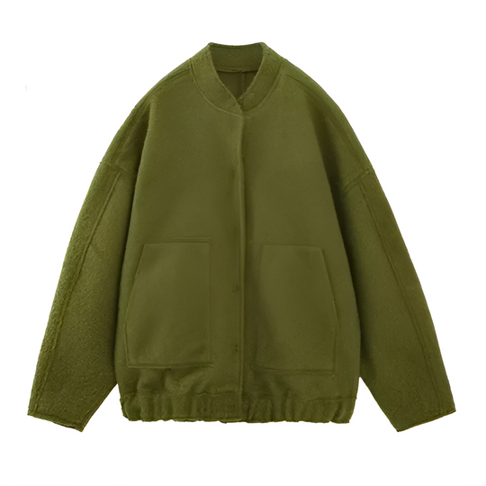 EB | Übergroße Damen Winter Aviator Jacke