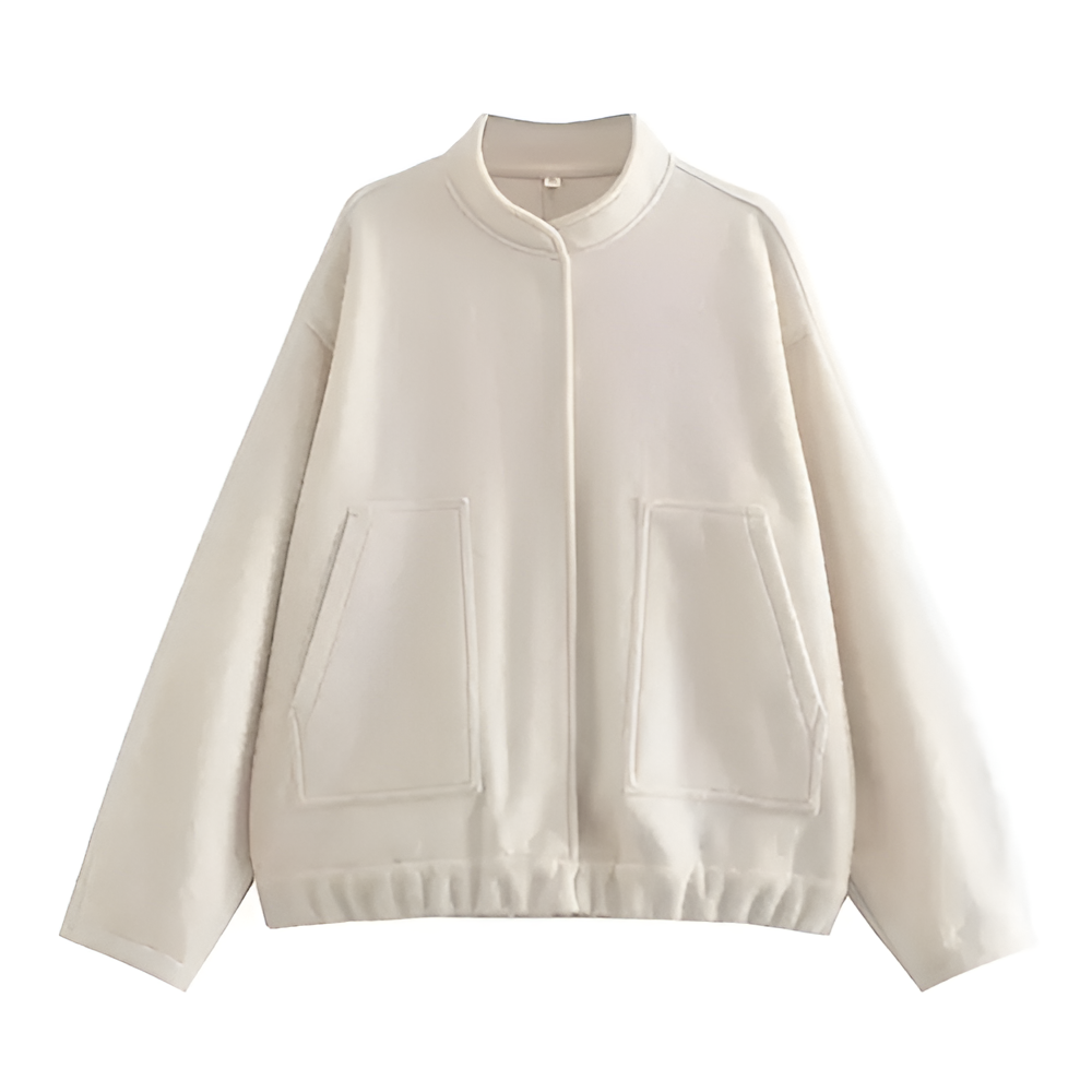EB | Übergroße Damen Winter Aviator Jacke