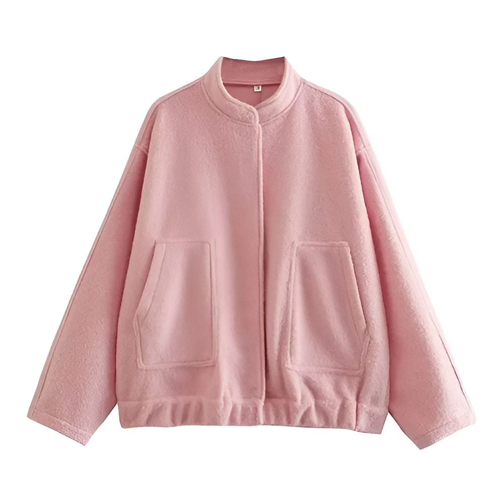 EB | Übergroße Damen Winter Aviator Jacke