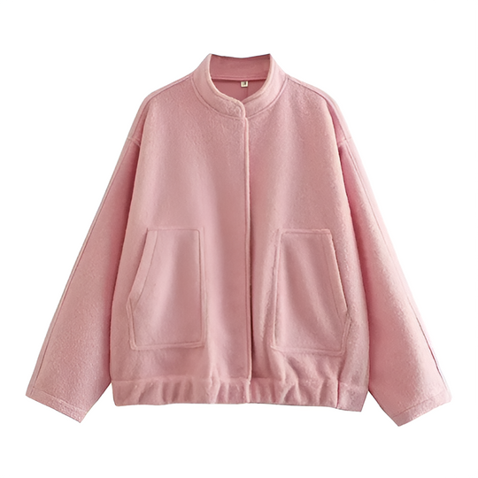 EB | Übergroße Damen Winter Aviator Jacke