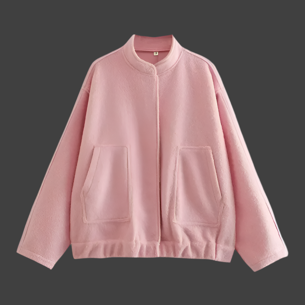 EB | Übergroße Damen Winter Aviator Jacke