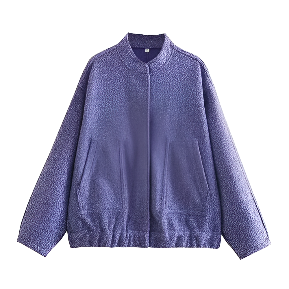 EB | Übergroße Damen Winter Aviator Jacke