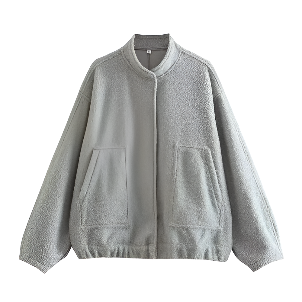 EB | Übergroße Damen Winter Aviator Jacke