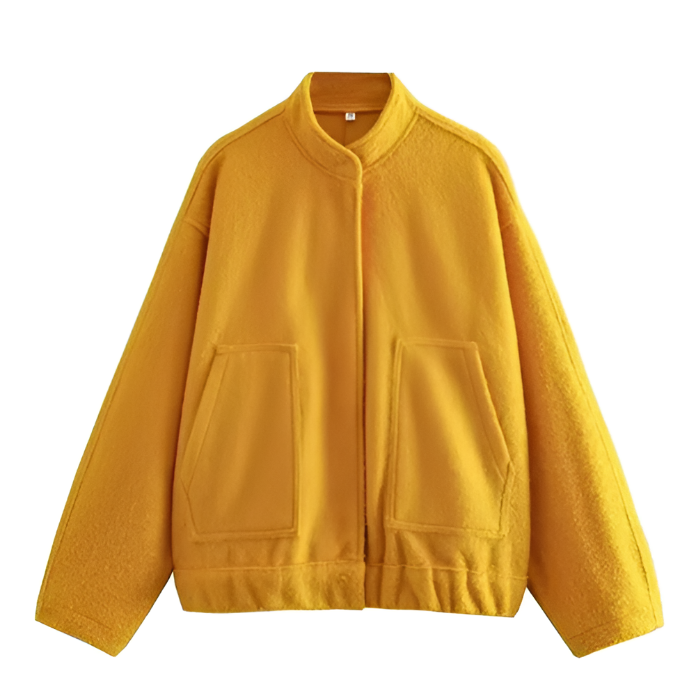 EB | Übergroße Damen Winter Aviator Jacke