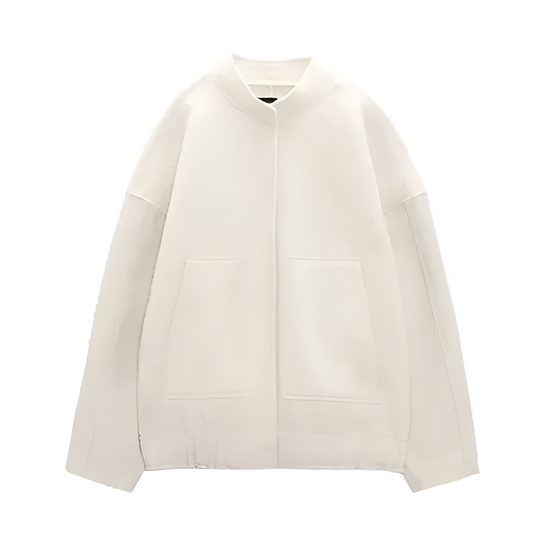 EB | Übergroße Damen Winter Aviator Jacke
