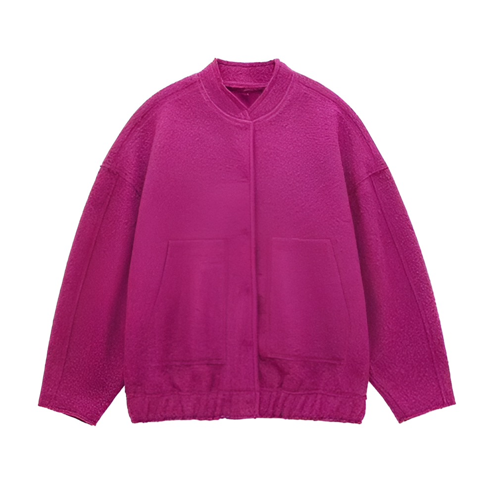 EB | Übergroße Damen Winter Aviator Jacke