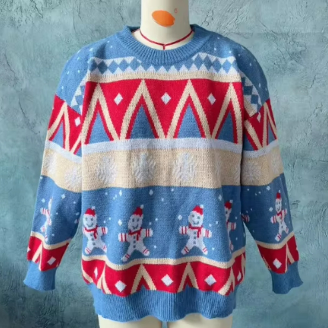 EB | Sweater Strickpullover für Damen zu Weihnachten