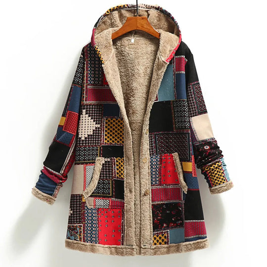 EB | Fuzzy Patchwork Jacke