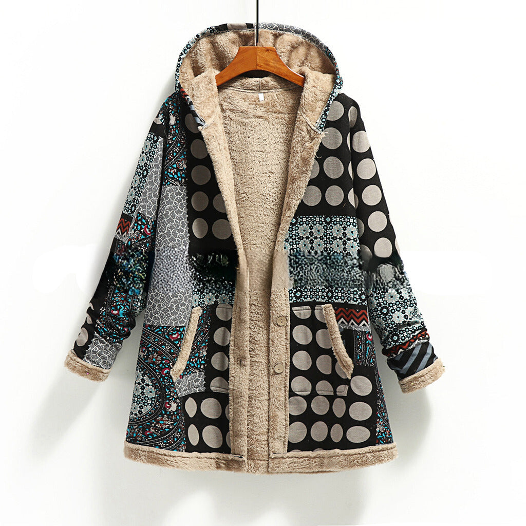 EB | Fuzzy Patchwork Jacke