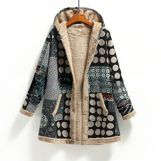 EB | Fuzzy Patchwork Jacke