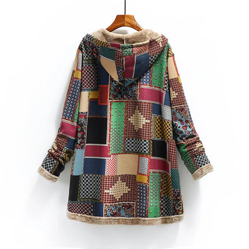 EB | Fuzzy Patchwork Jacke