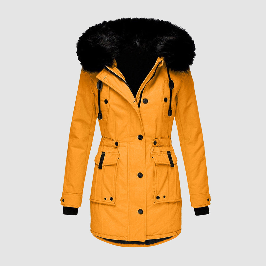 EB | Gefütterte Wasserdichte Damen Winterjacke