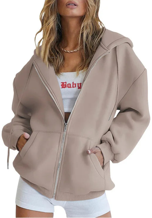 EB | Hoodie Zip-Up Sweatshirt