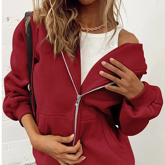 EB | Hoodie Zip-Up Sweatshirt