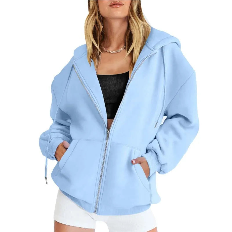 EB | Hoodie Zip-Up Sweatshirt