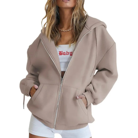 EB | Hoodie Zip-Up Sweatshirt