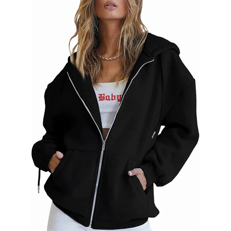 EB | Hoodie Zip-Up Sweatshirt