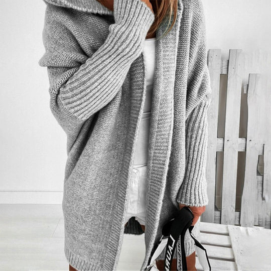 EB | Gemütliche Herbst-Cardigan mit Kapuze