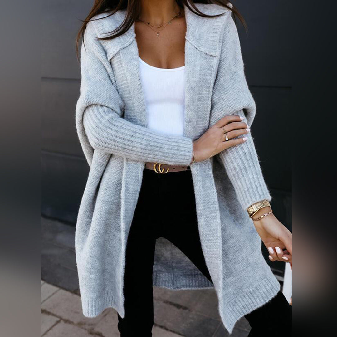 EB | Weicher Strick-cardigan Oversized Passform Gemütlich und Stylisch