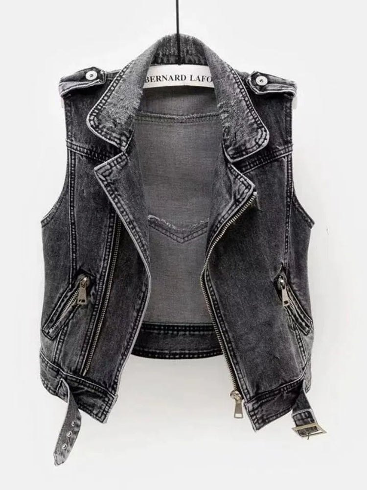 EB | Damen Denim Weste