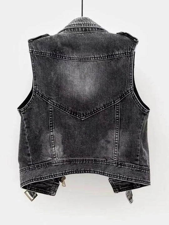 EB | Damen Denim Weste