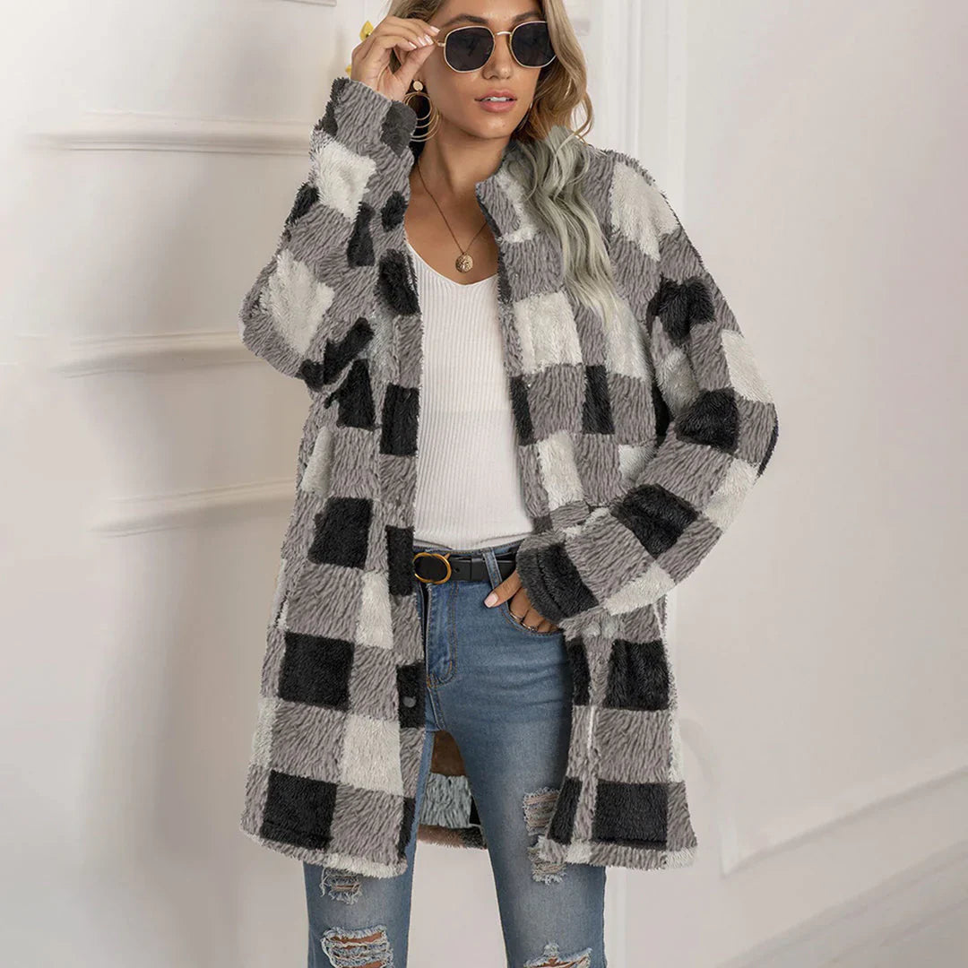 EB | Bequeme karierten Jacke