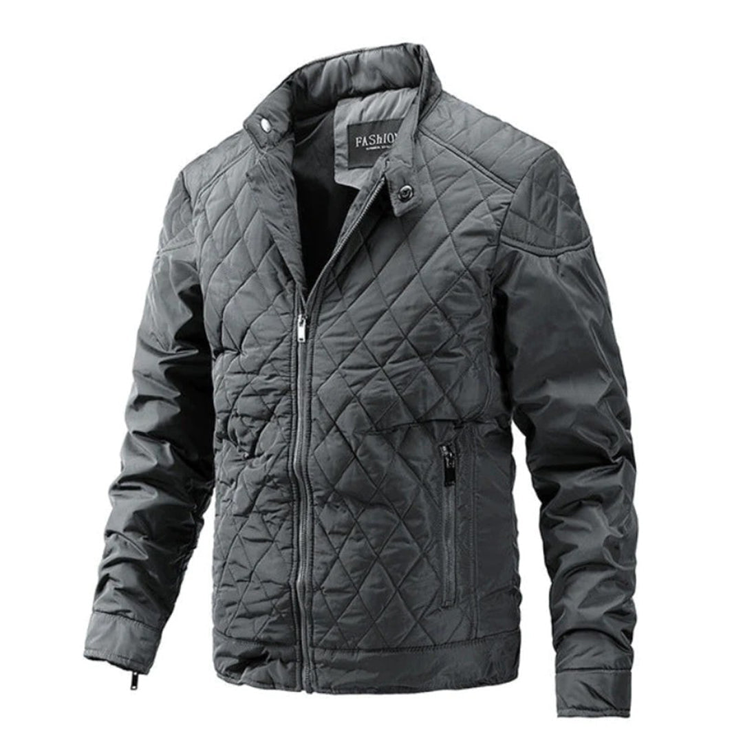 EB | Herren Steppjacke - Reißverschluss vorne & Stehkragen