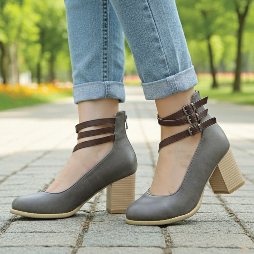 EB | Blockabsatz Knöchel Schuhe