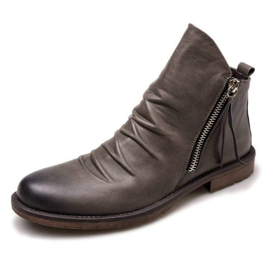 EB - Lässige Herbst Stilvolle Stiefel mit Reißverschluss für Männer