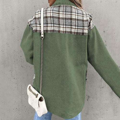 EB | Jeansjacke Kariert Damen