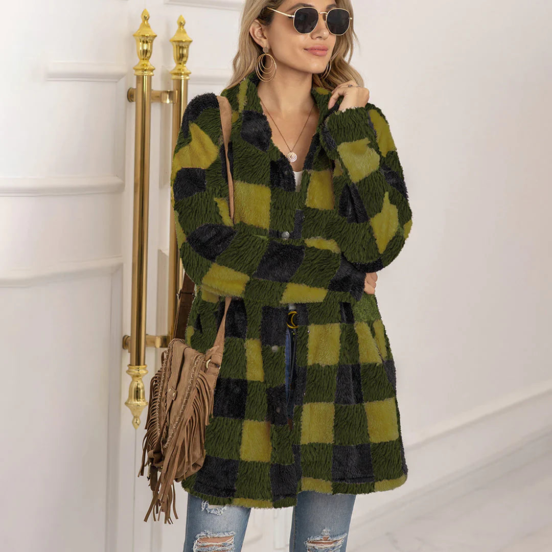 EB | Bequeme karierten Jacke