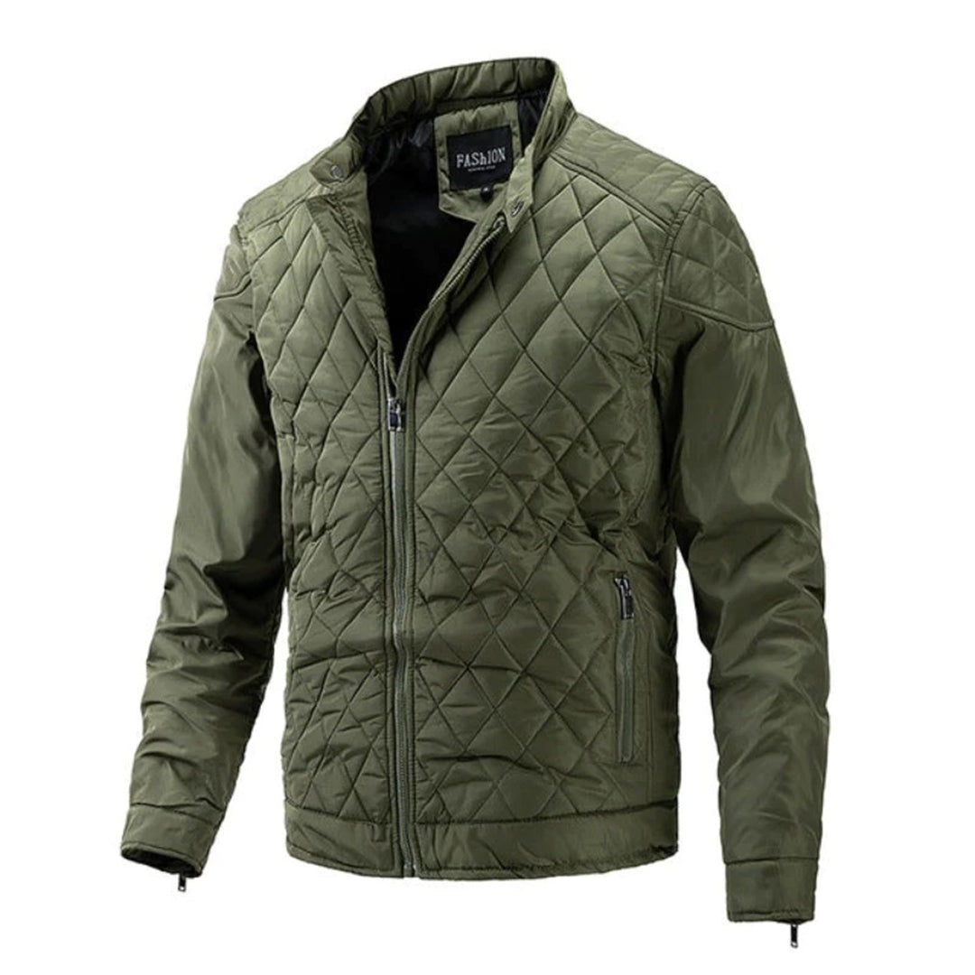 EB | Herren Steppjacke - Reißverschluss vorne & Stehkragen