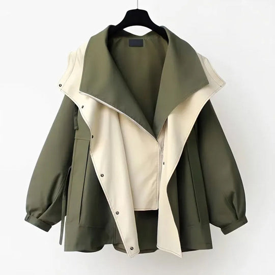 EB | Wasserfest Winddicht Trenchcoat - Stilvoller Einzigartiger Oversized