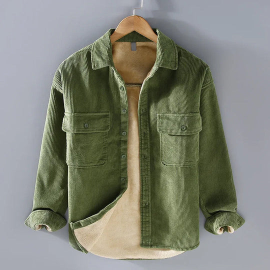 EB | Corduroy-Hemd Herren Winter