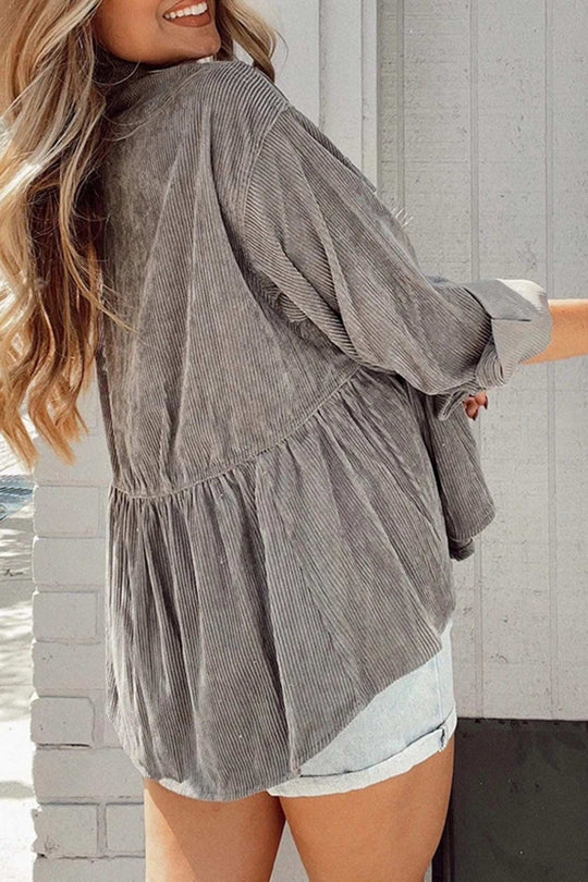 EB | Jacke mit Revers und Taschen