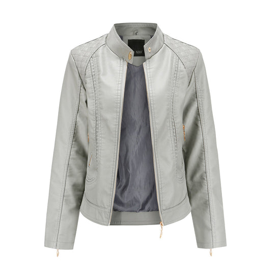 EB | Elegante Lederjacke Mit Modernem Schnitt