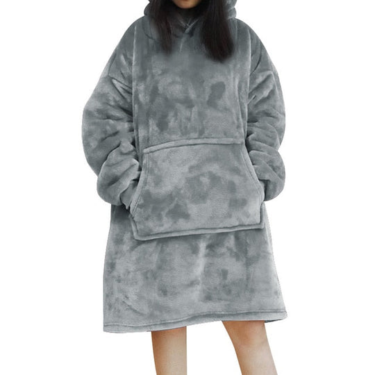 EB | Weiches Kapuzenpullover-decke Polyester Bequem und Warm