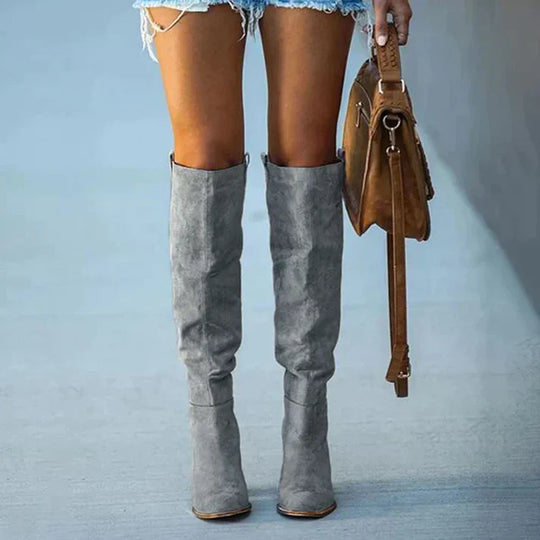 EB | Frauen Kniefallende Stiefel