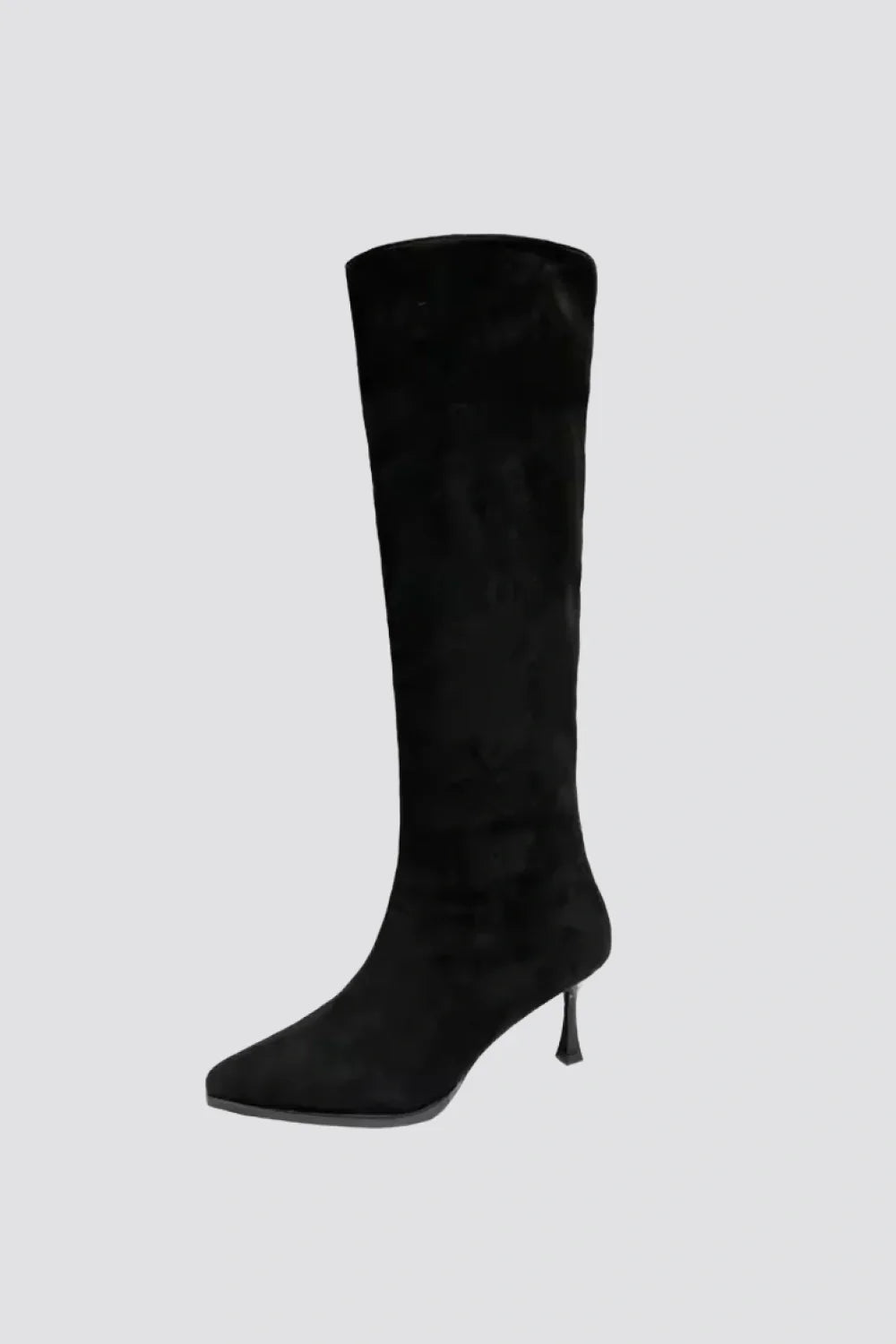 EB | Elegante Damen Kniehohe Stiefel mit Hohem Absatz