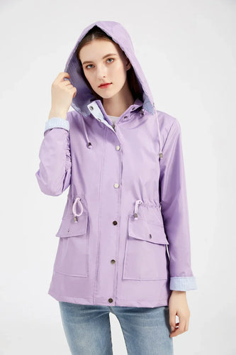 EBMode | Vielseitige Windbreaker-Jacke Mit Kapuze