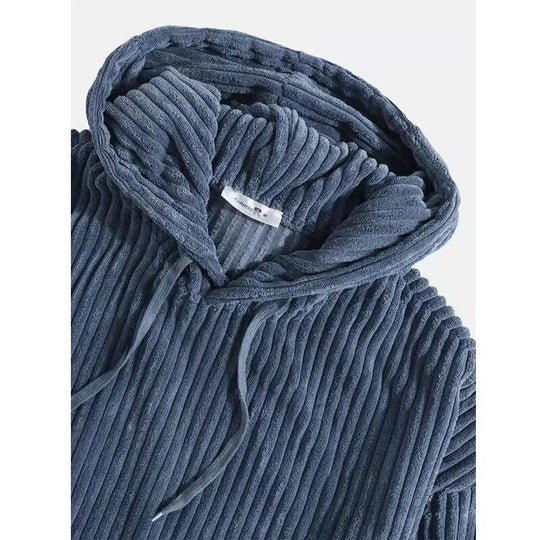 EB | Hochwertige Herrencordjacke mit Kapuze