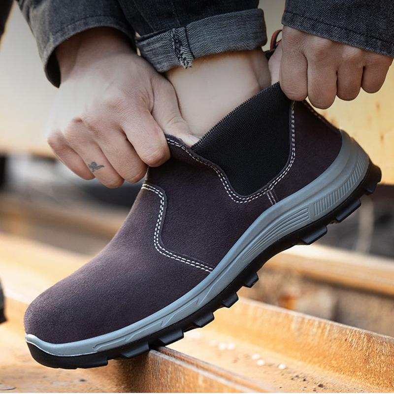Chelsea Stiefel Schutz Arbeitsstiefel Winter Sicherheitsschuhe EB